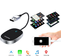 Fuallwin Portable Wireless Carplay Android Auto Car Play 2 en 1 Radio Car Play pour audi Q5 2009 - 2017