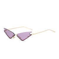 Gafas de Sol de Media Montura de Alta Calidad 2024, Gafas de Sol de Marca para Mujer, Diseño de Moda de Lujo, Gafas de Sol con Patillas Metálicas
