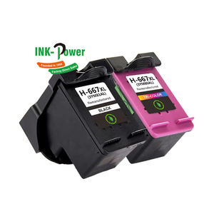 667 XL 667XL Premium Cartuchos Farb überholte Inkjet-Tinten patrone für <span class=keywords><strong>HP</strong></span> HP667XL HP667 Ink Advantage 1275 2375 Drucker - Product Image 1