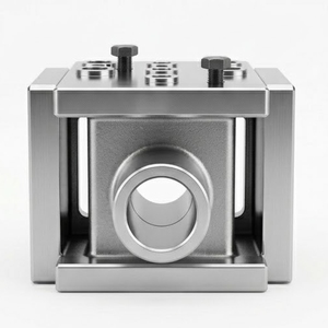 Industrial Precision Multi Hole <b>Drill</b> Jig Fixture Mild Steel Tooling Zero Point Zero Five Millimeter Tolerance <b>Guide</b> - Product Image 3