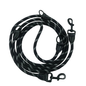 Multifunctional Reflective Dog Rope Leash with <strong>Double</strong> <strong>Ended</strong> <strong>Lead</strong> - Product Image 1