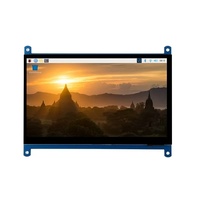 Pantalla Táctil Capacitiva IPS de 7 Pulgadas para Raspberry Pi 3B+/4B