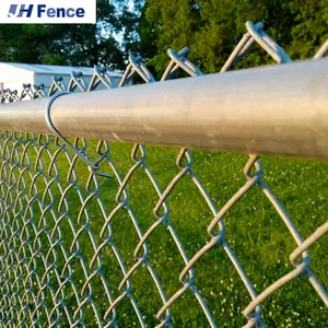 动物园围栏用链节网绿色黑灰色白色或根据您的要求建筑用镀锌链节围栏铁丝网