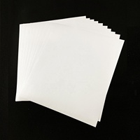 20g à 120g Feuilles de papier à libération vierge en verre de taille A4 A3 à prix compétitif enduit de silicone blanc