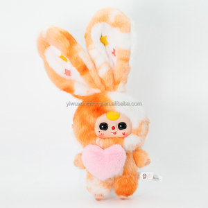 Cureplaneta Baby Three-Lily Rabbit <span class=keywords><strong>Town</strong></span> V3 Adorable <span class=keywords><strong>Bunny</strong></span> Plush Vinyl Miniatura Wonderland Mystery Boxes con residente propio - Product Image 4
