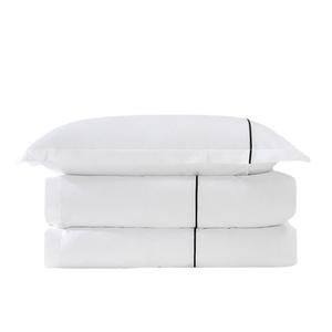Linge de lit d'hôtel en coton Twin Full Queen King Size Passepoil Broderie Parure de lit <span class=keywords><strong>Housse</strong></span> de <span class=keywords><strong>couette</strong></span> Parure de lit Ensemble de literie de luxe - Product Image 2