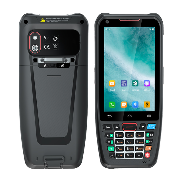 Rugged PDA Android Keypad Barcode Scanner Stock Management Warehouse Handheld Terminal NFC Device Full Keyboard Parcel