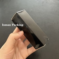 ISMAN Boîte de gloss à lèvres prête à être expédiée W28 H88mm Rose Blanc Noir Violet Emballage en papier Vente en gros Marque privée Prix d'usine
