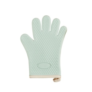 Gants résistants à la chaleur, gants de four en silicone anti-brûlure, gants en silicone réutilisables, adaptés à la pâtisserie - Product Image 2