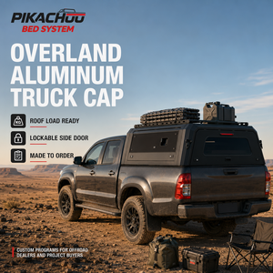 Toldo Impermeable para Camioneta 4x4 Hecho <span class=keywords><strong>a</strong></span> Medida para Toyota Hilux <span class=keywords><strong>Vigo</strong></span> Doble Cabina, Sistema de Almacenamiento de Equipaje para <span class=keywords><strong>Viajes</strong></span> Todoterreno - Product Image 1