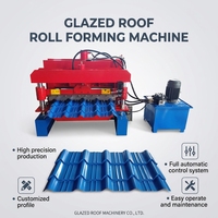 Machine de formage à froid de tuiles en acier pour la fabrication de tuiles émaillées