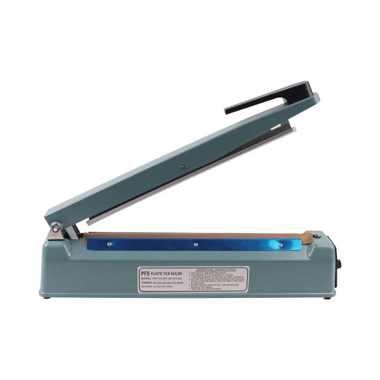 300mm Portable Hand Manual Sealing Machines Plastic Impulse Heat Bag Sealer with Packing CE FCC approved (Iron)