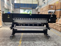 Plotter para impresora de inyección de tinta Galaxy, cabezales de impresión I3200 individuales de 1,80 metros, metros