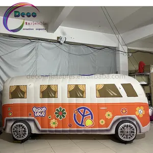 Mobil kecil tiup desain baru untuk dekorasi taman kanak-kanak