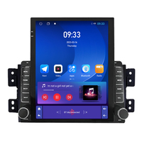 Écran Tesla vertical de 9,7 pouces, autoradio Android pour Kia Borrego / Mohave 2008-2012, navigation GPS, lecteur multimédia Car-play