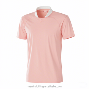 เสื้อโปโลแขนสั้นสำหรับผู้ชายเสื้อผ้าแนววินเทจผ้าฝ้ายสำหรับวิ่งเสื้อกีฬาคอปกแบบถักแฟชั่นสำหรับผู้ชายเสื้อกอล์ฟ - Product Image 3
