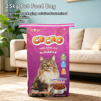 Sac en PP tissé personnalisé avec logo pour aliments pour animaux de compagnie 10kg 25kg, sac d'emballage pour nourriture pour chiens et chats, fabricant OEM, vente en gros d'usine