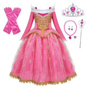 Nouvelle Robe de Princesse <span class=keywords><strong>Elsa</strong></span> <span class=keywords><strong>Belle</strong></span> pour Filles, Déguisement de Cosplay pour Halloween, Anniversaire, Fête, Carnaval, Costume de Film Télévisé 2024 - Product Image 2