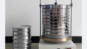 전자 220V 원형 체 셰이커 새로운 조건 1 년 보증 <span class=keywords><strong>ASTM</strong></span> 표준 진동 시험기 암석 골재 실험실 - Product Image 3