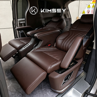 Siège de voiture KIMSEY de luxe avec accoudoir mobile et rabattable, grand espace pour IVECO Daily