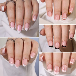 <span class=keywords><strong>Faux</strong></span> ongles de luxe de haute qualité avec diamants, extra longs, forme cercueil, courbe élégante, à presser - Product Image 6