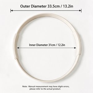 CZ New Model 34cm/13in Eco-Friendly Latex Pilates <b>Ring</b> One-Piece Yoga Fitness <b>Circle</b> Lightweight Resistance <b>Ring</b> for Yoga Gym - Product Image 3