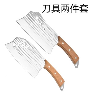 Forged Cleaver Knife Set 8-9.9 In Carbon Steel Hand Forged Kitchen Chopping Slicing Knife For Meat Prep - Product Image 2