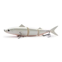 Leurre Minnow Artificiel Multi-sections en Plastique Dur 22,5 cm 111 g avec Hameçons Biomimétiques pour la Pêche en Mer et le Bass