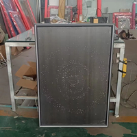 Piezas de Elevador, Techo Panorámico Integral Moldeado en Acero Inoxidable y Aleación de Aluminio, Lámpara LED de Techo, Diseño Moderno para Hoteles y Centros Comerciales
