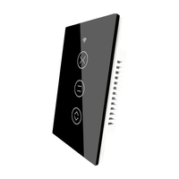 Interrupteur de store à rideau Tuya US Smart Life WiFi + RF pour moteur électrique à volet roulant avec Google Home Alexa