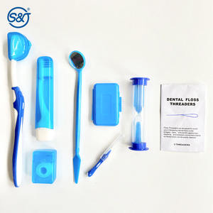 SJ Kit kebersihan gigi Manual, perlengkapan perjalanan pembersih mulut, perawatan ortodontik gigi Manual - Product Image 6