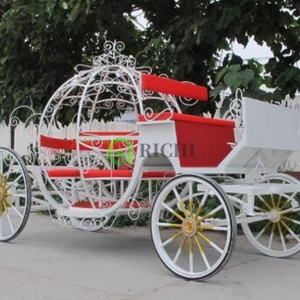 Calèche royale historique pour le tourisme Calèche électrique Mariage Facile à utiliser Chariot à chevaux - Product Image 6