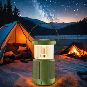 Lampes de camping LED multifonctions Bluetooth et haut-parleurs sonores rechargeables par USB, lumière <span class=keywords><strong>d</strong></span>'urgence pour le camping - Product Image 3
