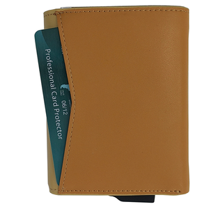 Cartera antirrobo con bloqueo RFID, cartera con cremallera y compartimento para tarjetas, cartera ultrafina para múltiples tarjetas, cartera corta con forro de lino - Product Image 5