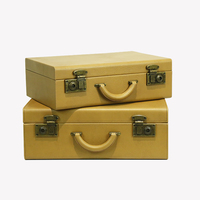 Boîte de rangement personnalisée, grande capacité, valise de luxe