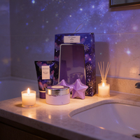 Kit de Bain et Soins Corporels Star Direct Usine - OEM/ODM, Kit Spa Enfant, Bombes de Bain Bio aux Herbes, Lait Corporel, Beurre Corporel, Étiquette Privée Personnalisée