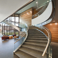 Escalier hexagonal incurvé, rangement pour la maison, nouveau Design, 14 pièces
