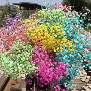 Factory Sale Preserved Baby Breath <b>Gypsophila</b> Flowers <b>Dried</b> Million Star Bouquet for Wedding/Home Decor - Product Image 3