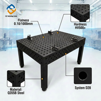 Table de soudage modulaire avec pinces, poste de travail flexible 3D pour la fabrication sur mesure