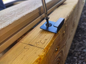 <span class=keywords><strong>Clips</strong></span> de fixation durables en acier inoxydable et plastique pour terrasses en bois composite, attaches invisibles, vis pour une installation facile en extérieur, hôtels - Product Image 5