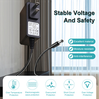 ESann adaptor daya langsung pabrik 1A 12V 1A/2A/3A/5A/10A dengan steker US/EU/UK/AU