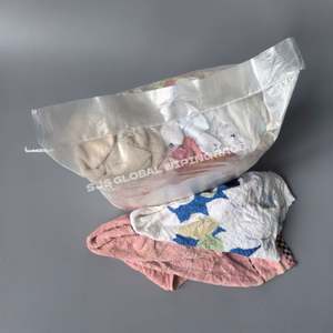 Chiffons en coton pur multi-usages colorés pour le nettoyage, l'entretien des ateliers de fabrication - Product Image 1