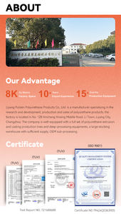 POLISAN grande quantità pentagonale PU cintura in gomma resistente all'usura ISO9001 certificata diametro 13-22mm buon prezzo lavorazione di taglio - Product Image 4