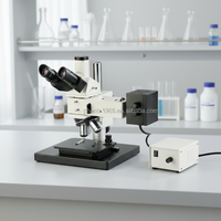 Phenix PH-ICM100 50X-500X Trinocular Upright Metallographic Microscope With High Rigid Body