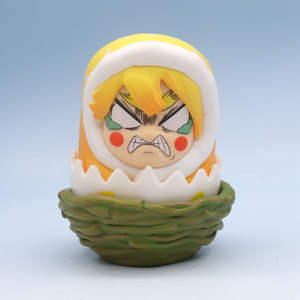 Figuras de Anime Q-Cute, Juguetes Coleccionables, Tanjiro, <span class=keywords><strong>Nezuko</strong></span>, <span class=keywords><strong>Zenitsu</strong></span>, Inosuke, Adornos de Escritorio con Movimiento - Product Image 3