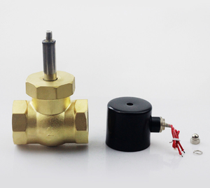 ชุด2L AC220VAC110VDC24V 1/2 \ "~ 2 \" NPT ชนิดลูกสูบไอน้ำอุณหภูมิสูงชิ้นส่วนวาล์วสองทางประสิทธิภาพสูงสุด - Product Image 6