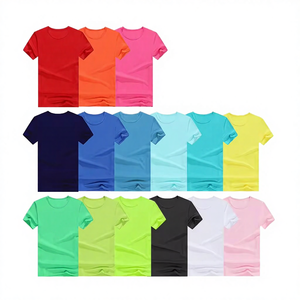 Camiseta Unisex para Niños, 100% Poliéster, Impresión de Logotipo Personalizado, Corte Holgado, Estilo Casual, Diseño en Blanco para Niños y Niñas - Product Image 3