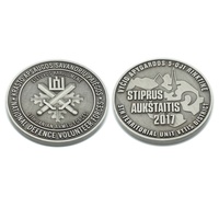 Recuerdo marino personalizado, monedas de desafío de Metal antiguo conmemorativo, antiguo, plateado, coleccionable, 2 euro, a la venta