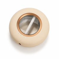 Diffuseur d'arômes compact et silencieux, technologie ultrasonique Bluetooth, contrôle par application, écran tactile, montage mural, parfum d'intérieur