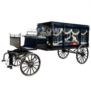 Fabricante de carruajes funerarios de lujo, carruajes fúnebres tirados por caballos en venta, carruajes funerarios modernos - Product Image 1